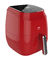 Braadpan van de rode Kleuren de Rode Digitale Lucht 4 Liter, Auto van de Eenvoudige Braadpan van de Chef-koklucht