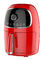 De professionele Compacte Grootte van de de Rode Kleurenkunststof W200*D258*H280mm van de Luchtbraadpan